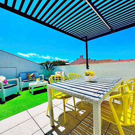 Central Tiled Apartment Aveiro Esterno foto